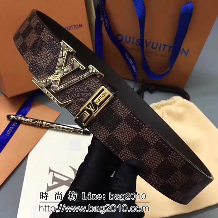路易威登LV Louis Vuitton 原廠高端男士皮帶 LHG1083